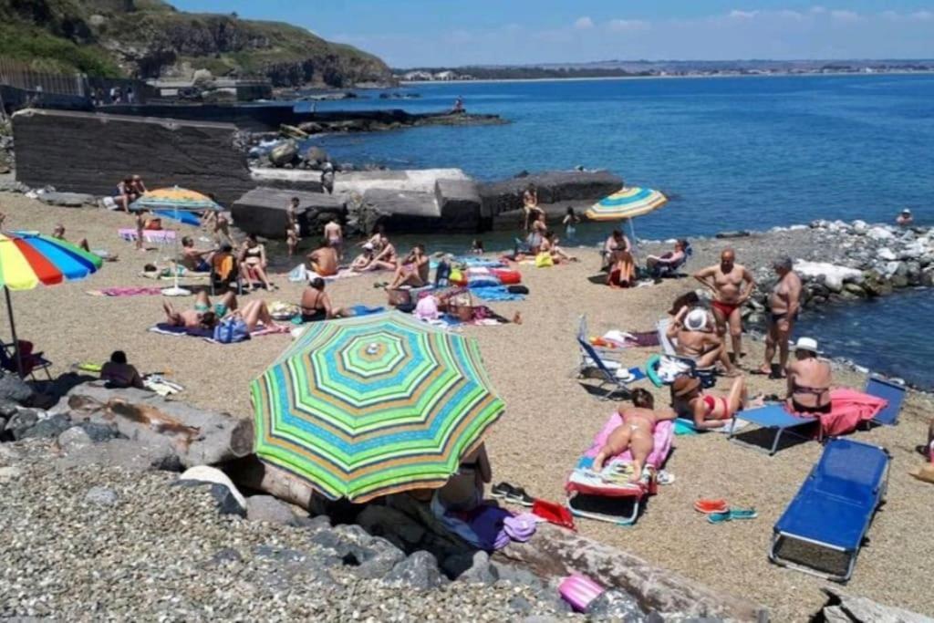 Serenity House 80Mq Vista Mare Agnone Bagni Esterno foto